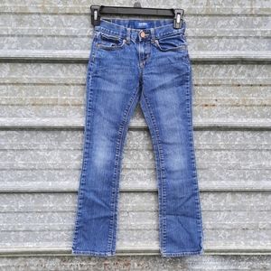 Old Navy Adjustable Waist Bootcut Denim Jeans